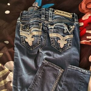 Rock Revival Women's Dark Blue Boot Cut Jeans